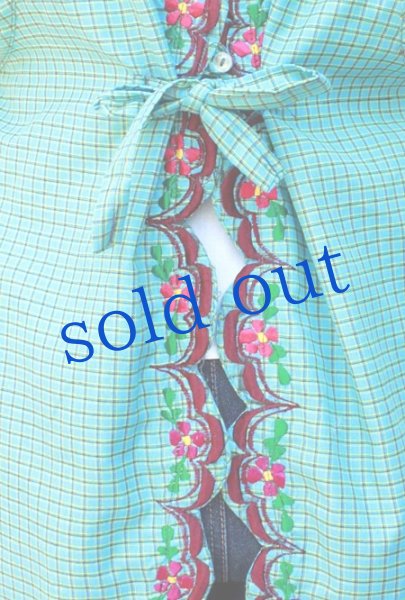 画像4: オアハカの刺繍エプロン（デラックス） (4)