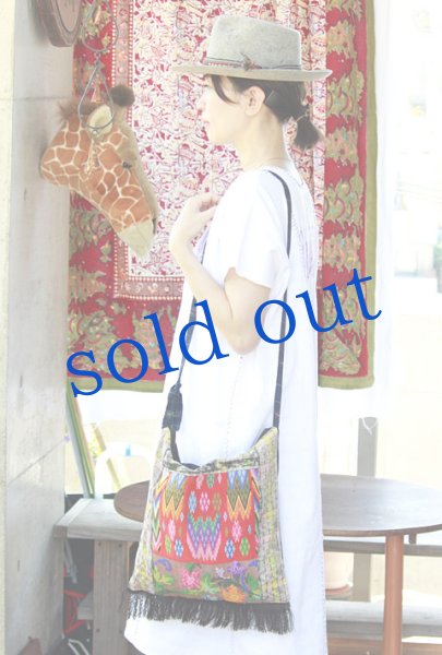 画像2: グアテマラウイピルバッグ (2)