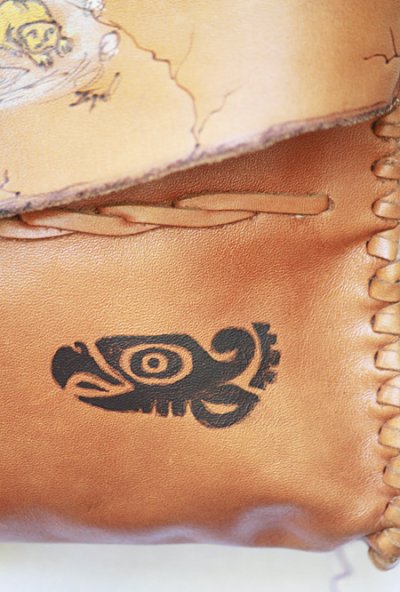 画像3: アステカ神話モチーフのレザーバッグ　