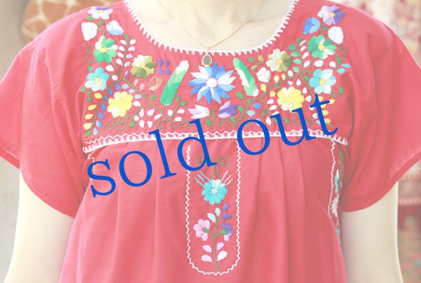 画像5: プエブラ定番メキシカンワンピース (5)