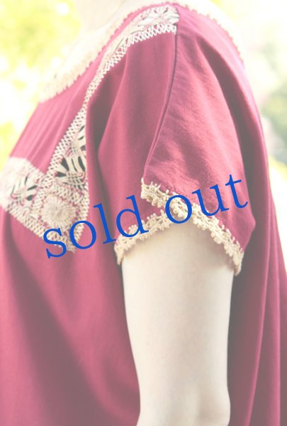 画像4: サンアントニーノ刺繍ウイピルブラウス (4)