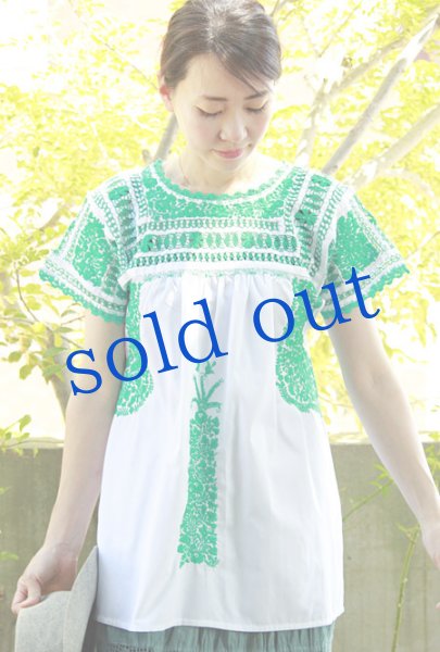 画像3: 「サンアントニーノ」 刺繍チュニックブラウス (3)