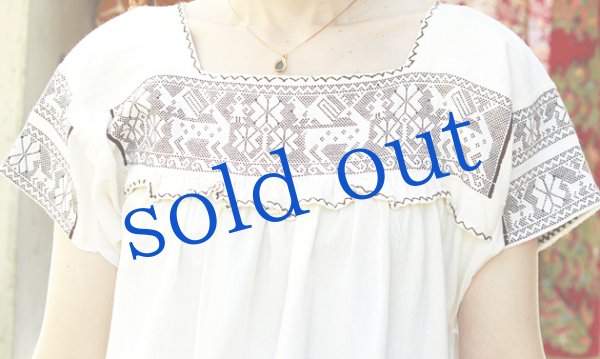 画像5: オトミの刺繍ワンピース (5)