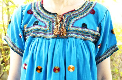 画像3: メキシコ刺繍ブラウス「チアパス」