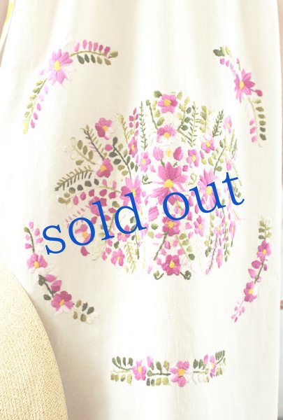 画像4: マンタ生地のメキシカンワンピース　 (4)