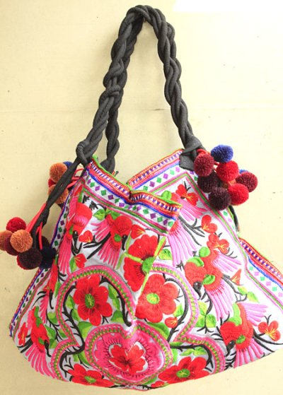 画像1: 花モン族のバッグ