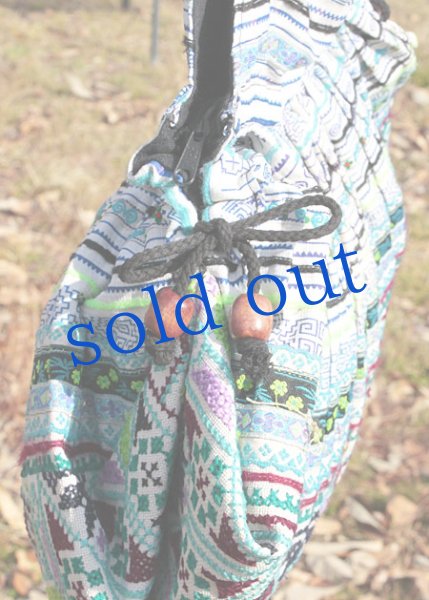 画像5: 花モン族のプリーツバッグ (5)