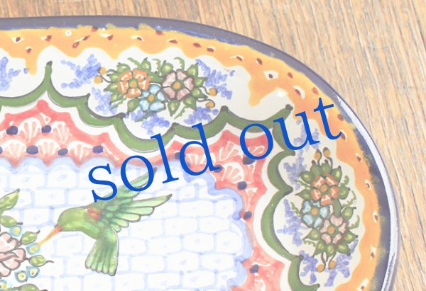 画像4: タラベラ焼き陶器の飾り皿　 (4)