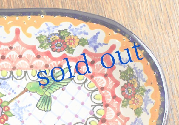 画像5: タラベラ焼き陶器の飾り皿　 (5)