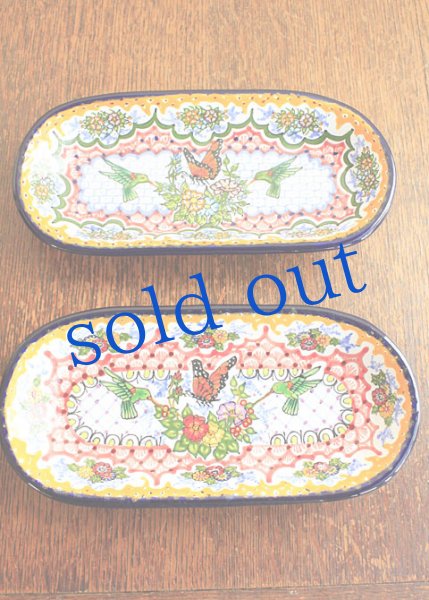 画像1: タラベラ焼き陶器の飾り皿　 (1)