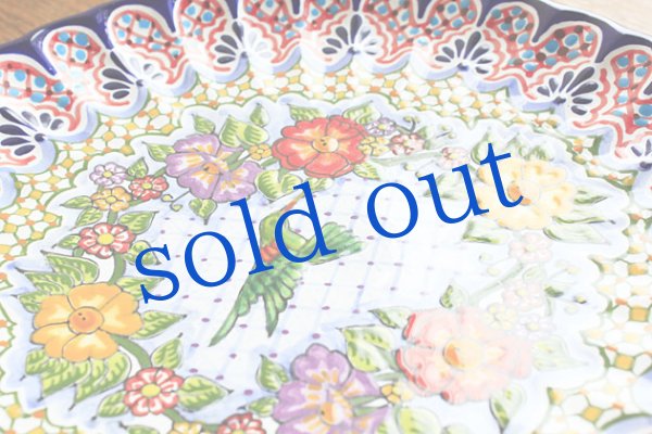 画像3: タラベラ焼き陶器の飾り皿 (3)