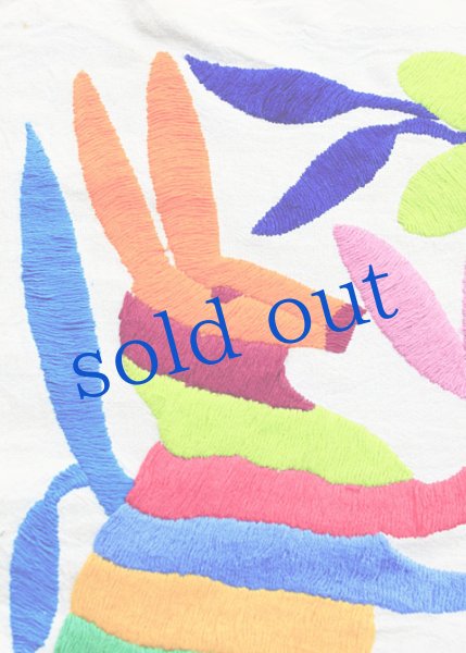 画像2: オトミの刺繍クロス刺繍絵[約45cm×35cm]　 (2)