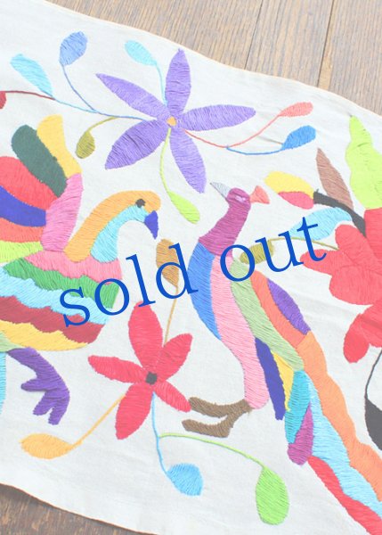 画像2: オトミの刺繍クロス刺繍絵[約44cm×36cm]　 (2)