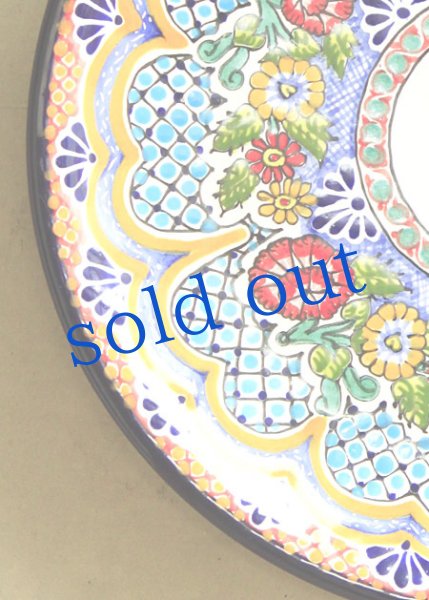 画像3: タラベラ焼き陶器の飾り皿 (3)