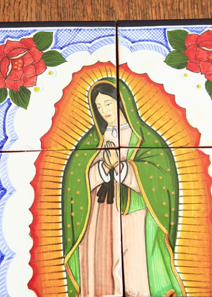 画像3: タラベラ焼タイル絵30cm×20cm (3)