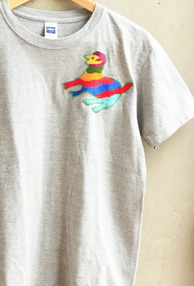 画像1: オトミ刺繍Tシャツ