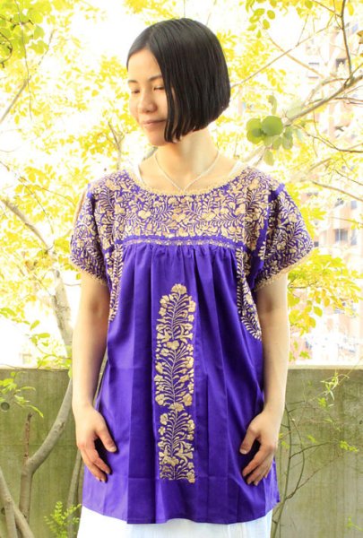 画像2: サンアントニーノ刺繍ブラウス　 (2)