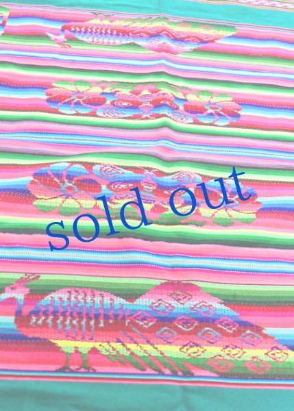 画像1: アンデスのラグ・テーブルクロス　 (1)