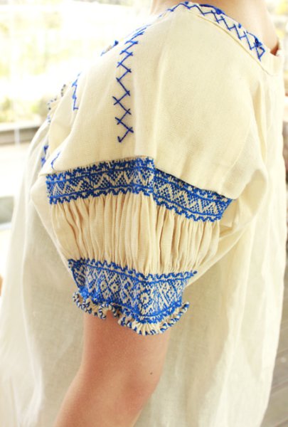 画像3: オトミ族のペペナド刺繍ブラウス  (3)