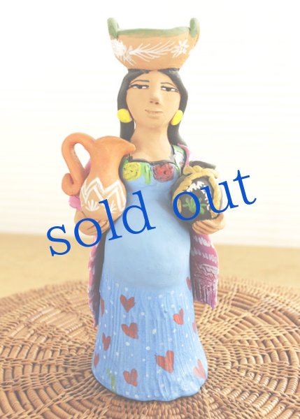 画像1: アギラールファミリーの陶人形 (1)