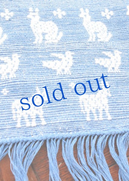 画像4: オアハカの可愛い手織り布 (4)