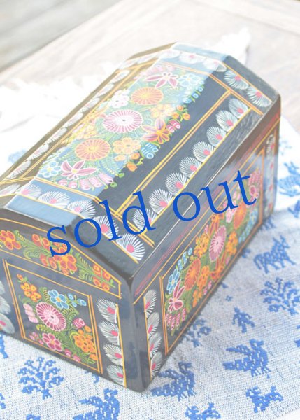 画像1: オリナラ漆器の宝箱大きなサイズ (1)