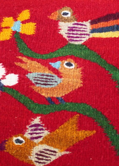 画像2: メキシコの織物タペテ　ラグ