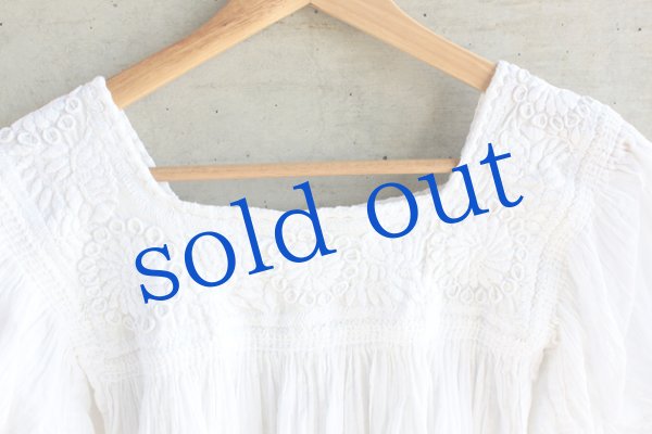 画像5: メキシコ刺繍ブラウス「チアパス」  (5)