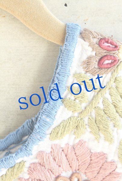 画像4: メキシコ刺繍ブラウス「チアパス」 (4)