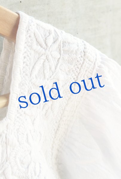 画像4: メキシコ刺繍ブラウス「チアパス」 (4)