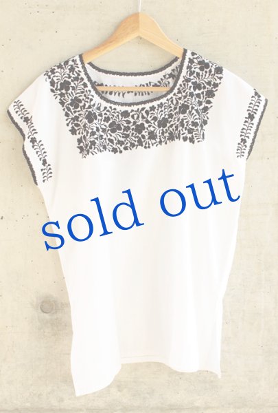 画像2: 「サンアントニーノ」 刺繍トップ (2)