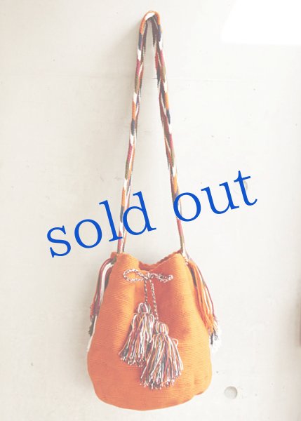 画像2: コロンビアの先住民WAYUU族の手編みバッグ (2)