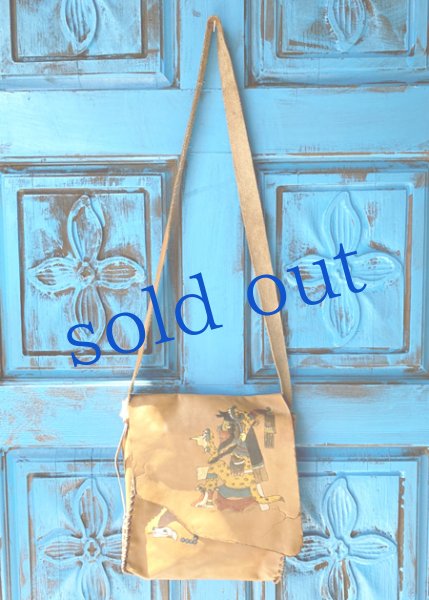 画像4: アステカ神話モチーフのレザーバッグ　 (4)