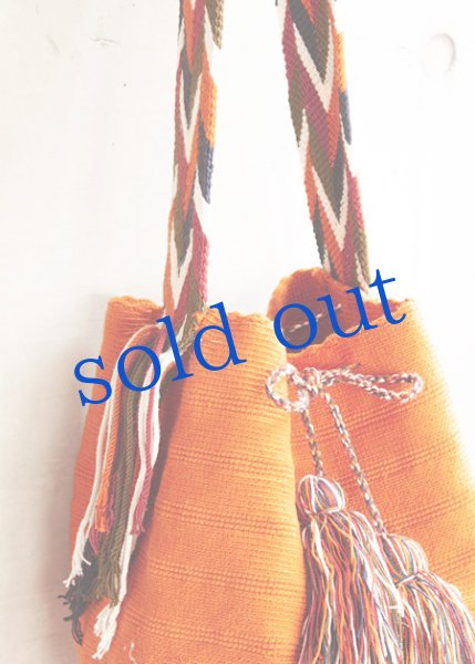 画像3: コロンビアの先住民WAYUU族の手編みバッグ (3)