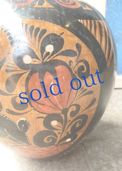 画像2: トナラ焼き壺アンティーク (2)