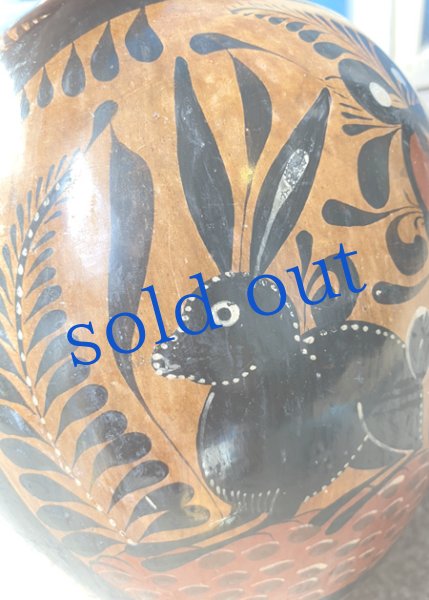 画像3: トナラ焼き壺アンティーク (3)