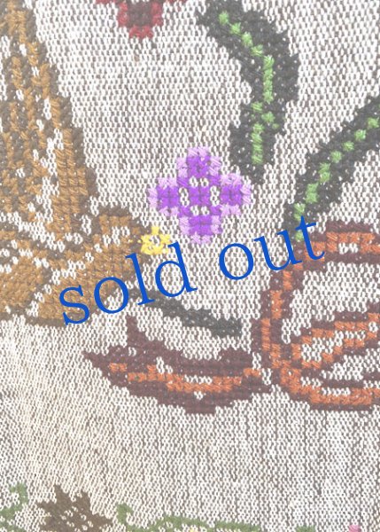 画像3: 手織りと手刺繍のプエブラ州のショール (3)