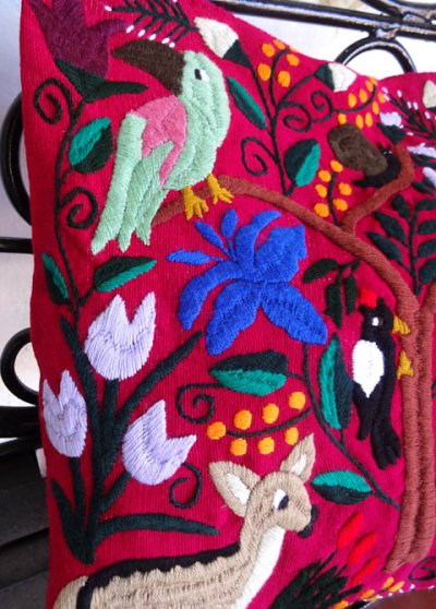 画像2: シナカンタン手織り生地と刺繍