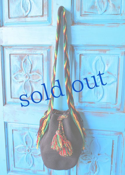 画像2: コロンビアの先住民WAYUU族の手編みバッグ　 (2)