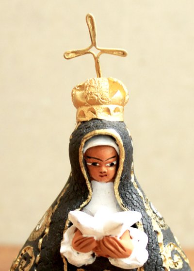 画像3: アギラールファミリーの陶人形・オアハカのマリア様　