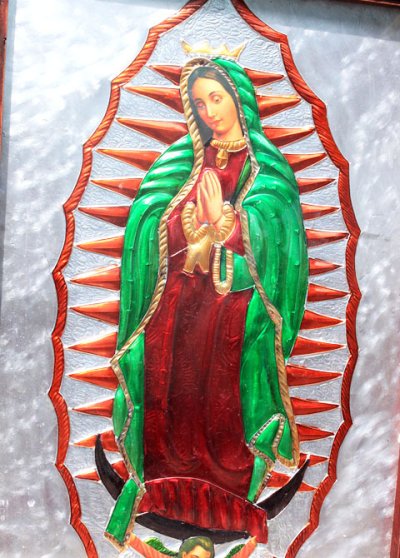 画像2: 立体聖画「グアダルーペのマリア」