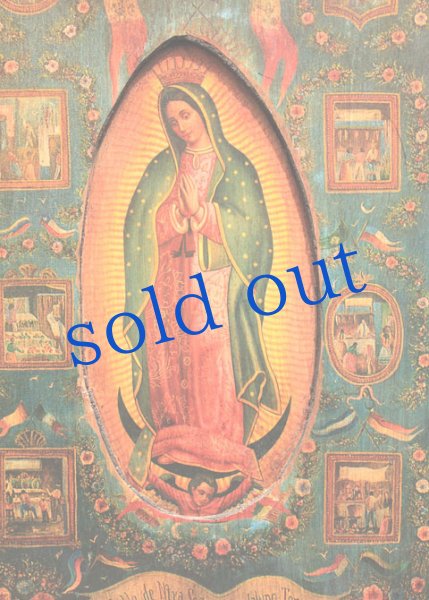 画像2: 木製レタブロ「グアダルーペのマリア」  (2)