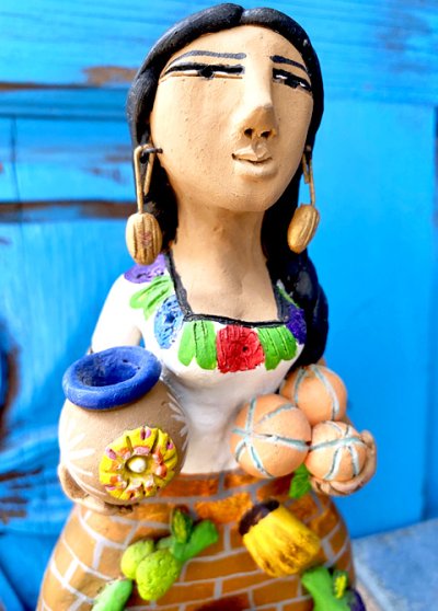 画像2: アギラールファミリーの陶人形　