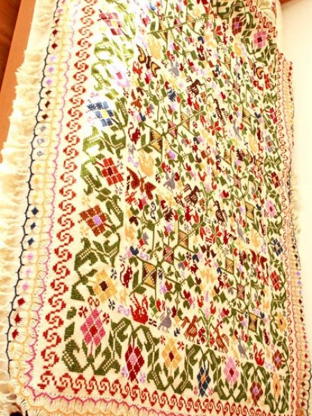 画像5: プエブラ州の羊毛手織りテキスタイル　 (5)