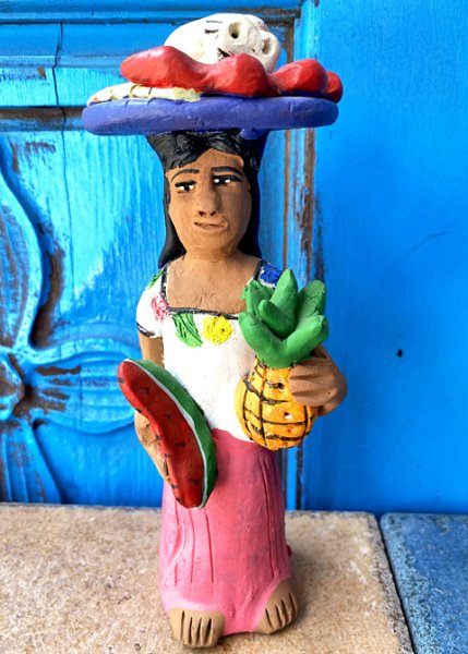 画像1: アギラールファミリーの陶人形　 (1)