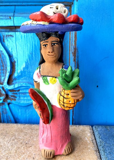 画像1: アギラールファミリーの陶人形　