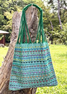 充実の品 メキシコのバッグ、レザー型押しバッグ、メルカドバッグ バッグ