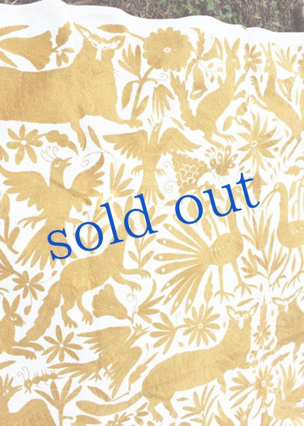 画像3: オトミの刺繍ベットカバー・テーブルクロス (3)