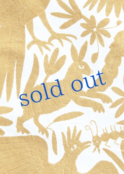 画像4: オトミの刺繍ベットカバー・テーブルクロス (4)