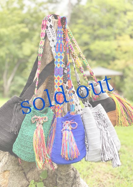 画像5: チアパス手編みチャムラバッグ (5)